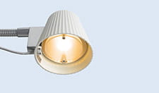 Lámpara halógena de diseño "Soluna" con transformador de 12v incluído